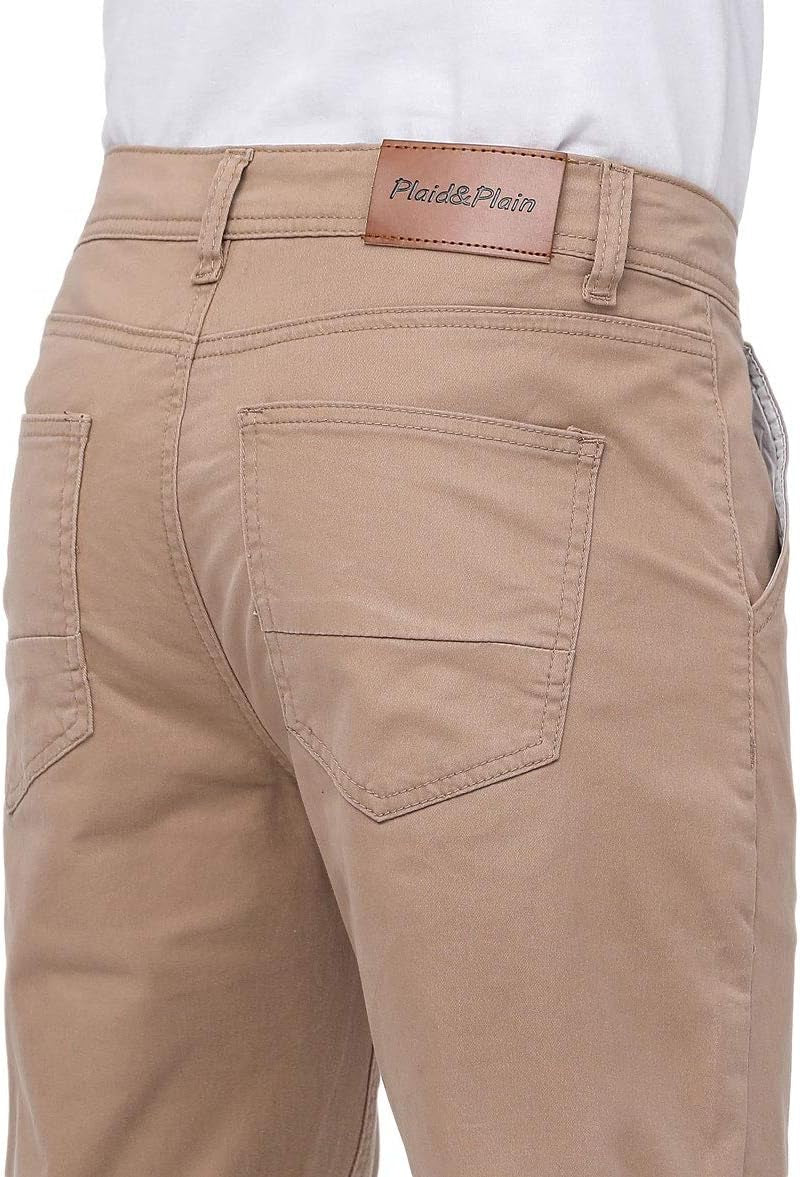 Men’S Skinny Khaki Pants Skinny Fit Chinos