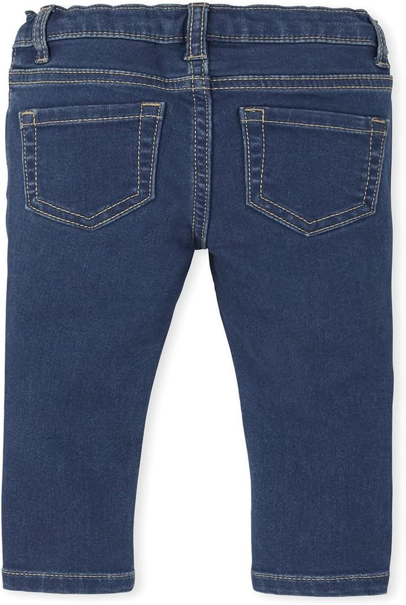 Baby Girls' and Toddler Super-Soft Stretch Denim Jeggings