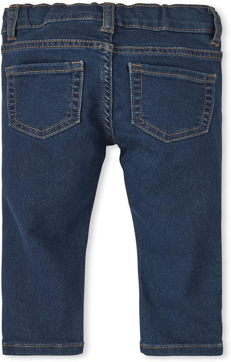 Baby Girls' and Toddler Super-Soft Stretch Denim Jeggings