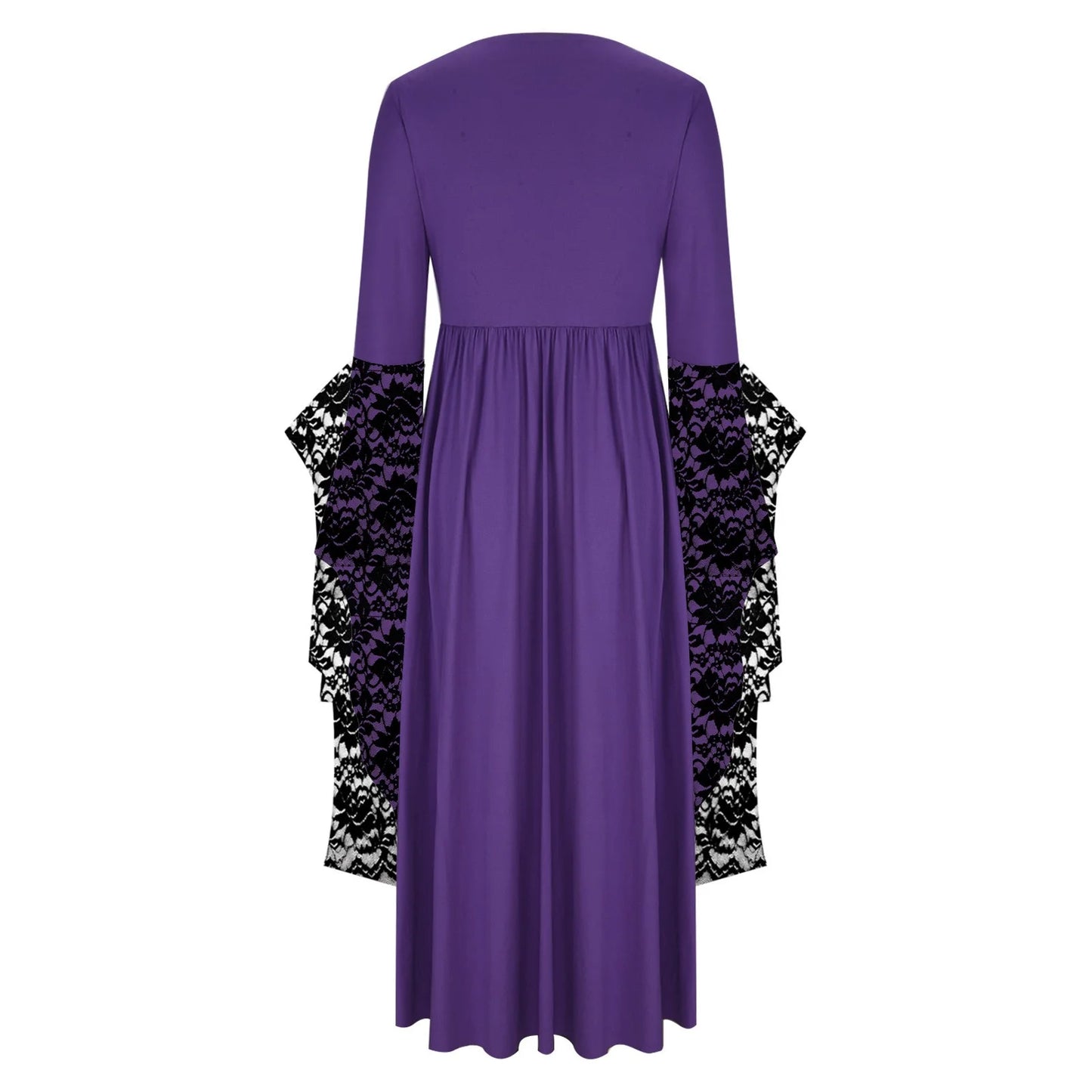 Womens Gothic Dress plus Size Flare Sleeve Dress Skull Lace Print Steampunk Dresses Cocktail Dresses Flowy Goth Corset Dress Maxi Wedding Guest Dresses and Day