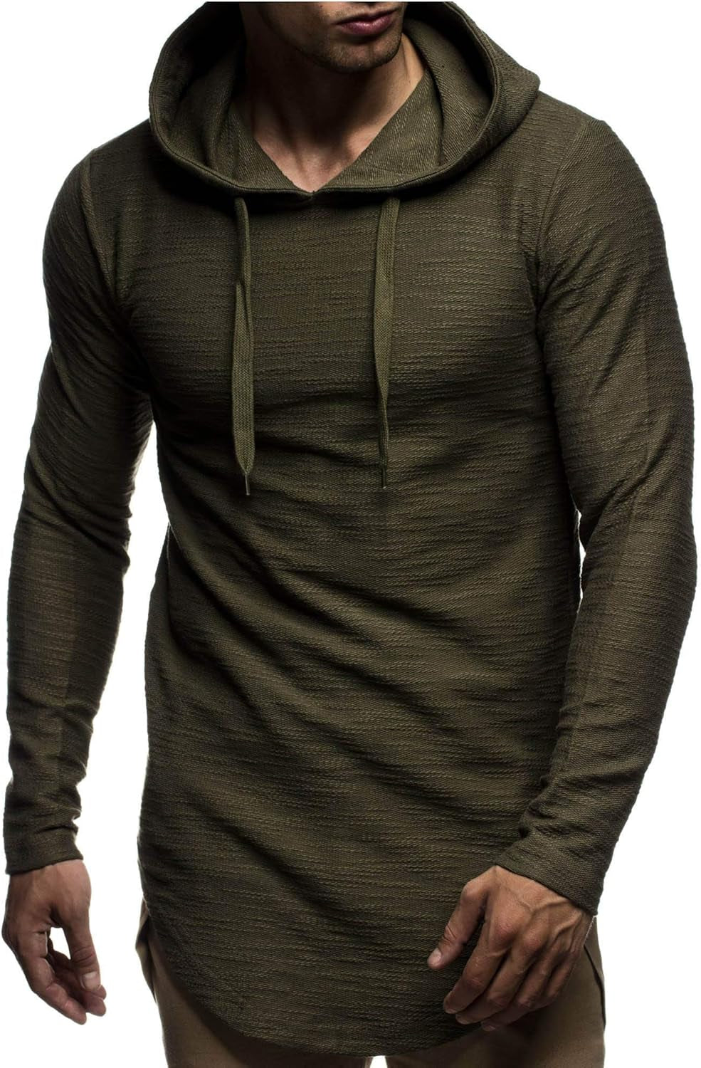 Men'S Oversized Slim Fit Hoodie LN6300